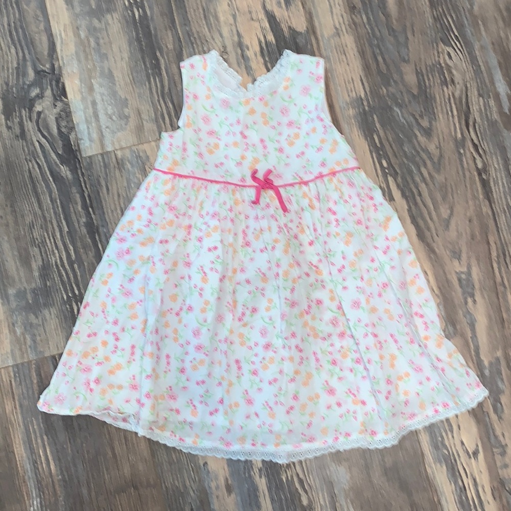 4/$20 Specialty Girl size 6 pink floral sundress